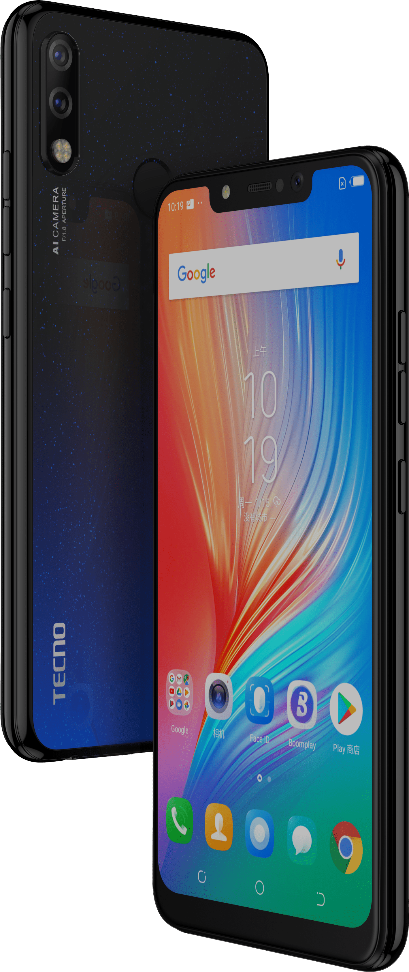 TECNO CAMON iSKY 3 with Notch Display, Dual Rear Cameras, Android Pie
