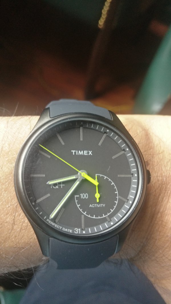 Timex best sale iq hybrid