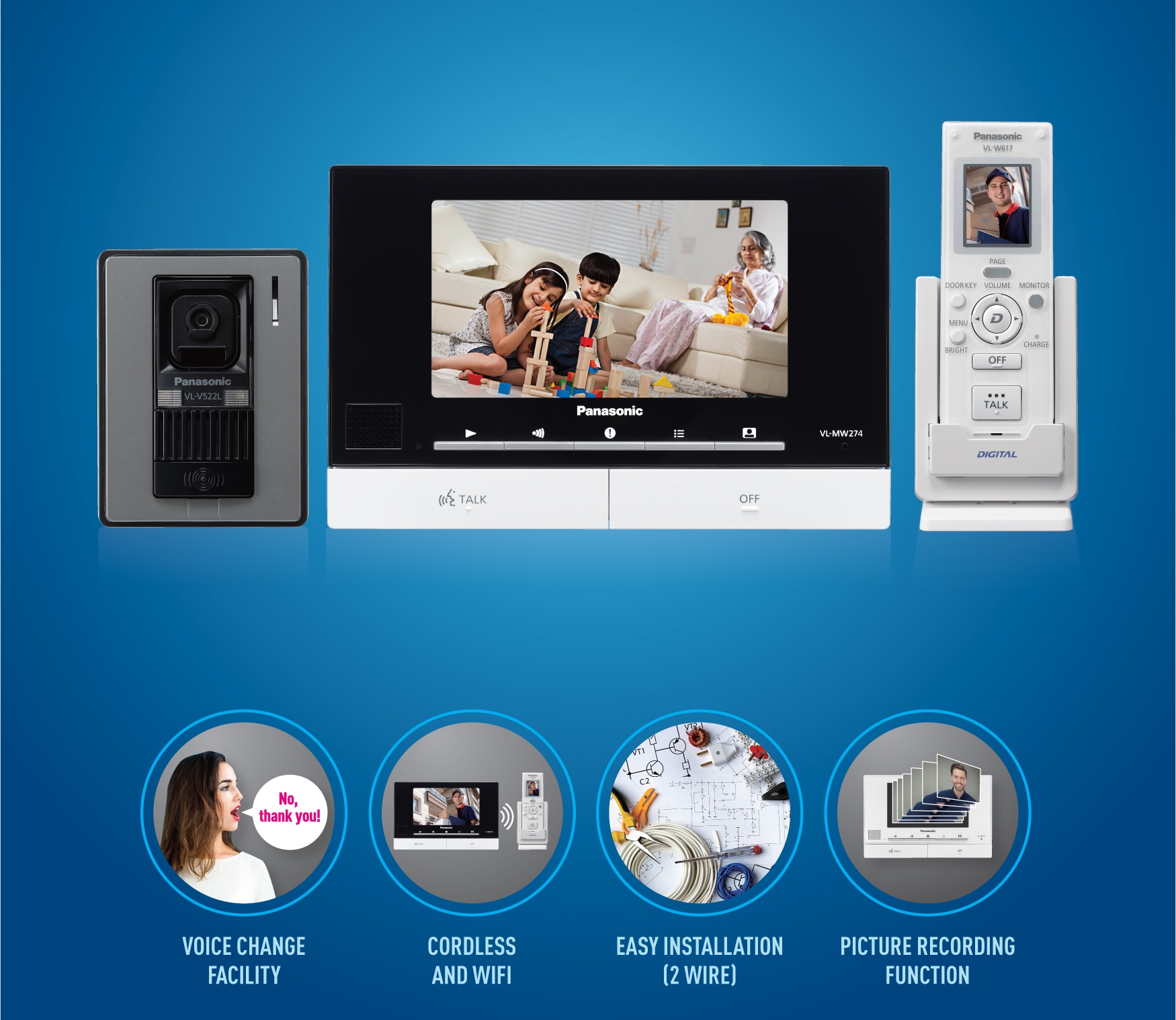 Panasonic VL SW 274 Video Door Phone Launched For Rs. 33,450 • TechVorm