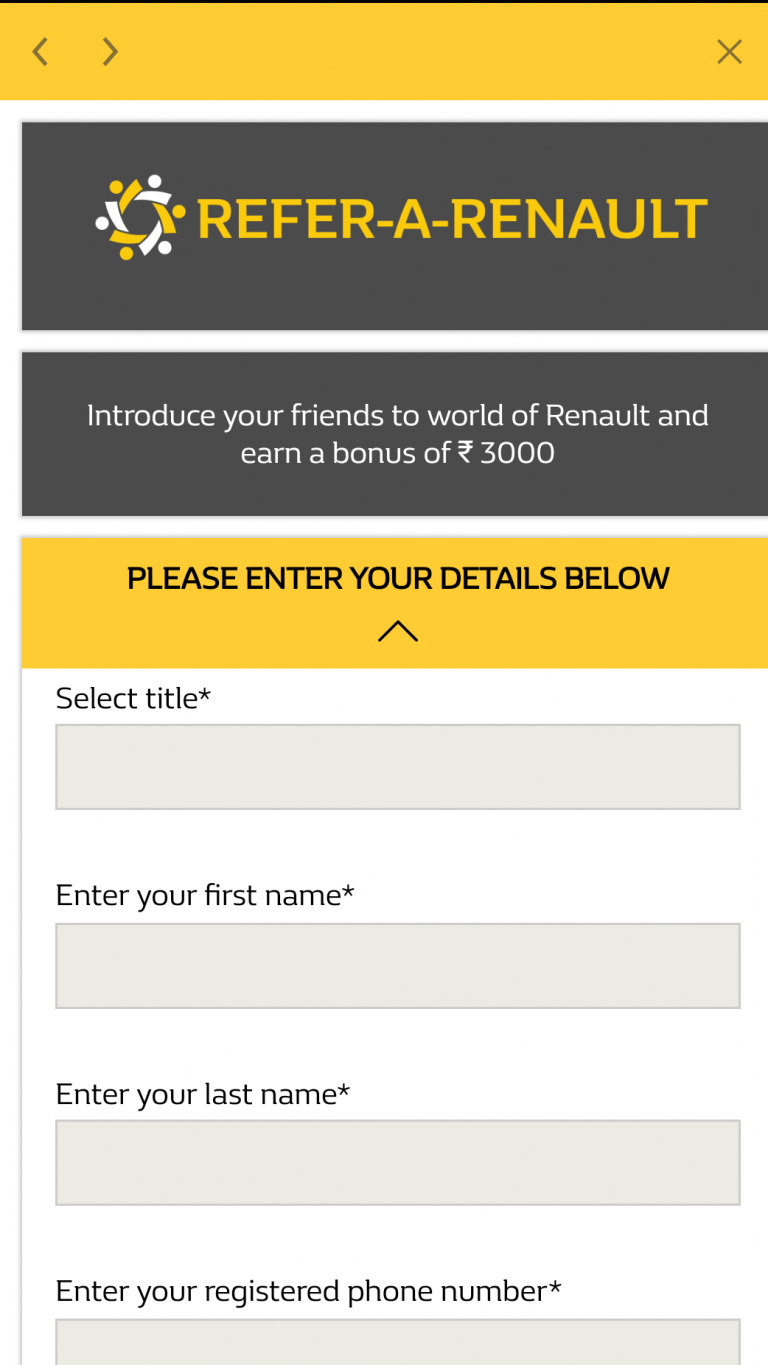 My renault app