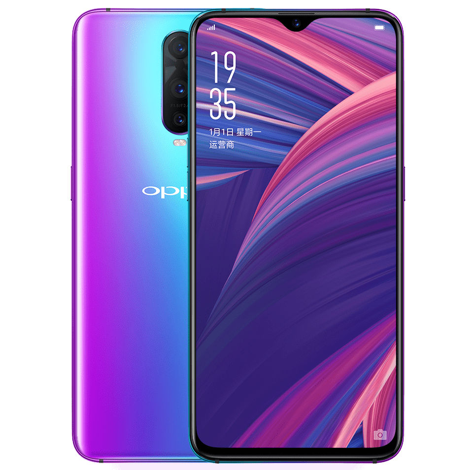 OPPO R17 Pro with InDisplay Fingerprint Sensor, Triple Rear Cameras