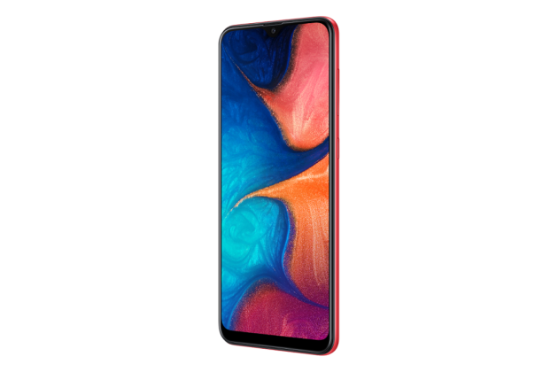 display samsung a20 amoled