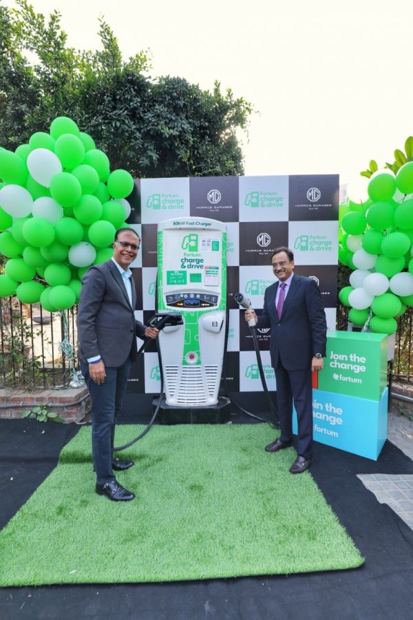 50 kW DC Charging Station Unveiled at Gurugram Ahead of Launch of MG ZS