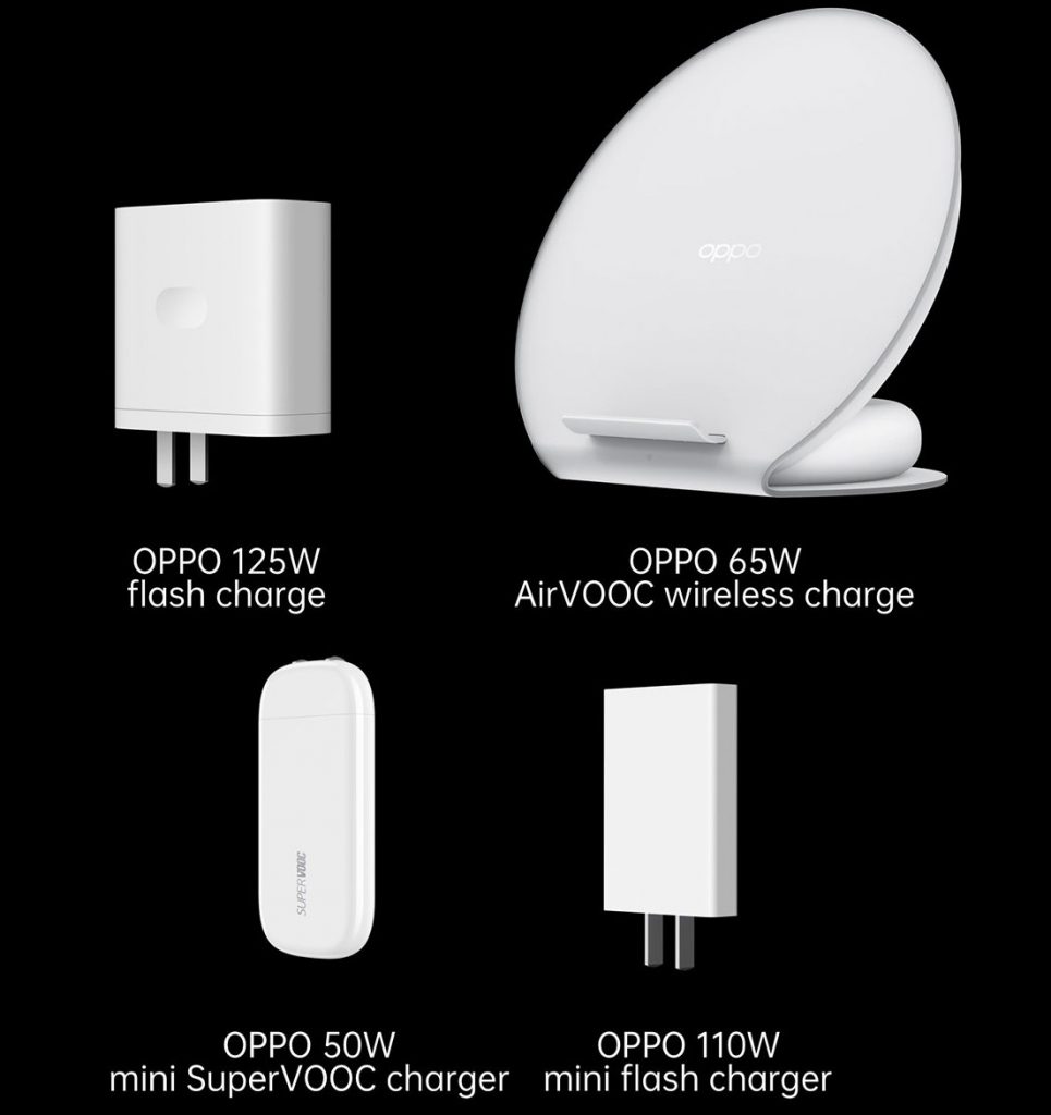 OPPO Launches 125W Flash Charge, 65W AirVOOC Wireless Flash Charge ...