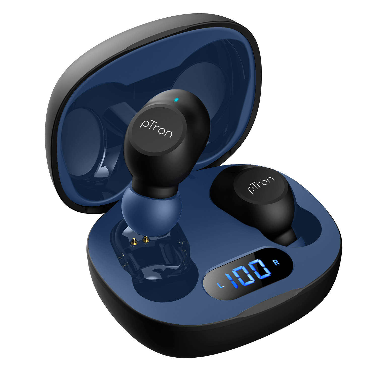 PTron Bassbuds Vista Earbuds with 5W Qi Wireless Charging at Rs. 1299 & Bassbuds Pro at Rs. 1199 