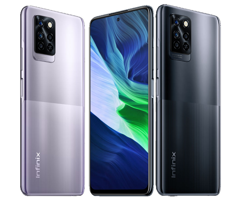 Infinix NOTE 10 Pro with Helio G95, 6.95 inch FHD+ 90Hz Display, 64MP