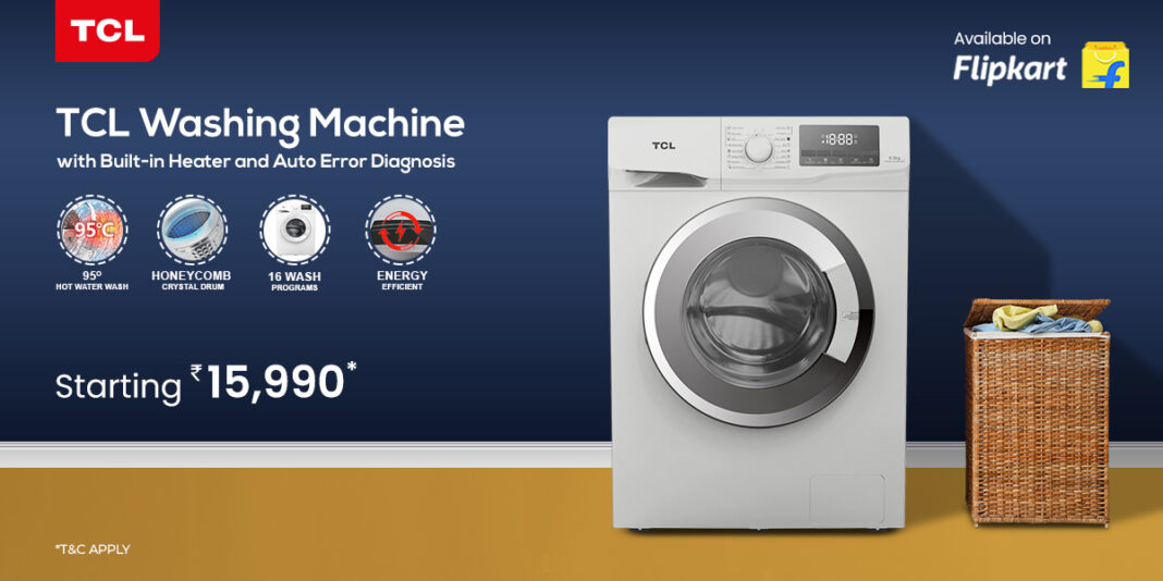 TCL Launches Automatic Washing Machines with Digital Display, Auto