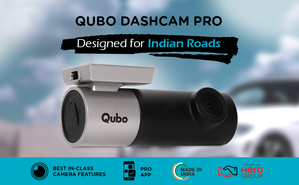 Qubo Smart Dash Cam For Cars Launched at INR 4290 • TechVorm