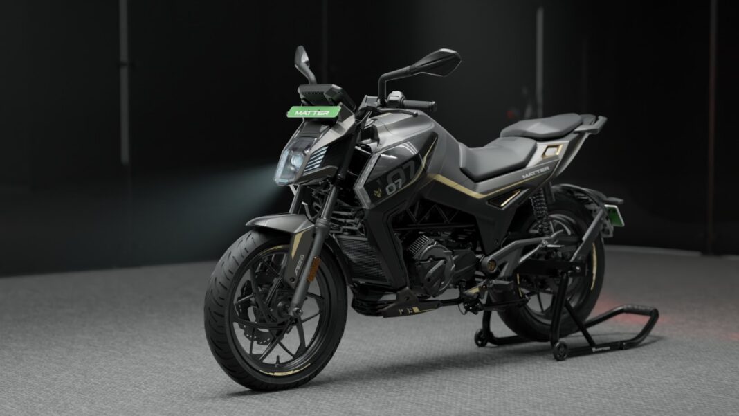 Matter Geared Electric Motorbike Launched in India • TechVorm