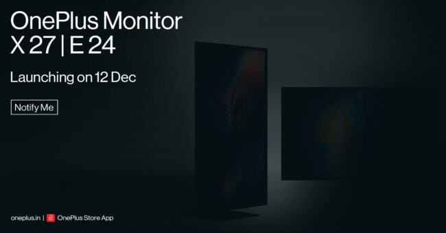 oneplus-monitors-to-debut-in-india-on-12-december-techvorm