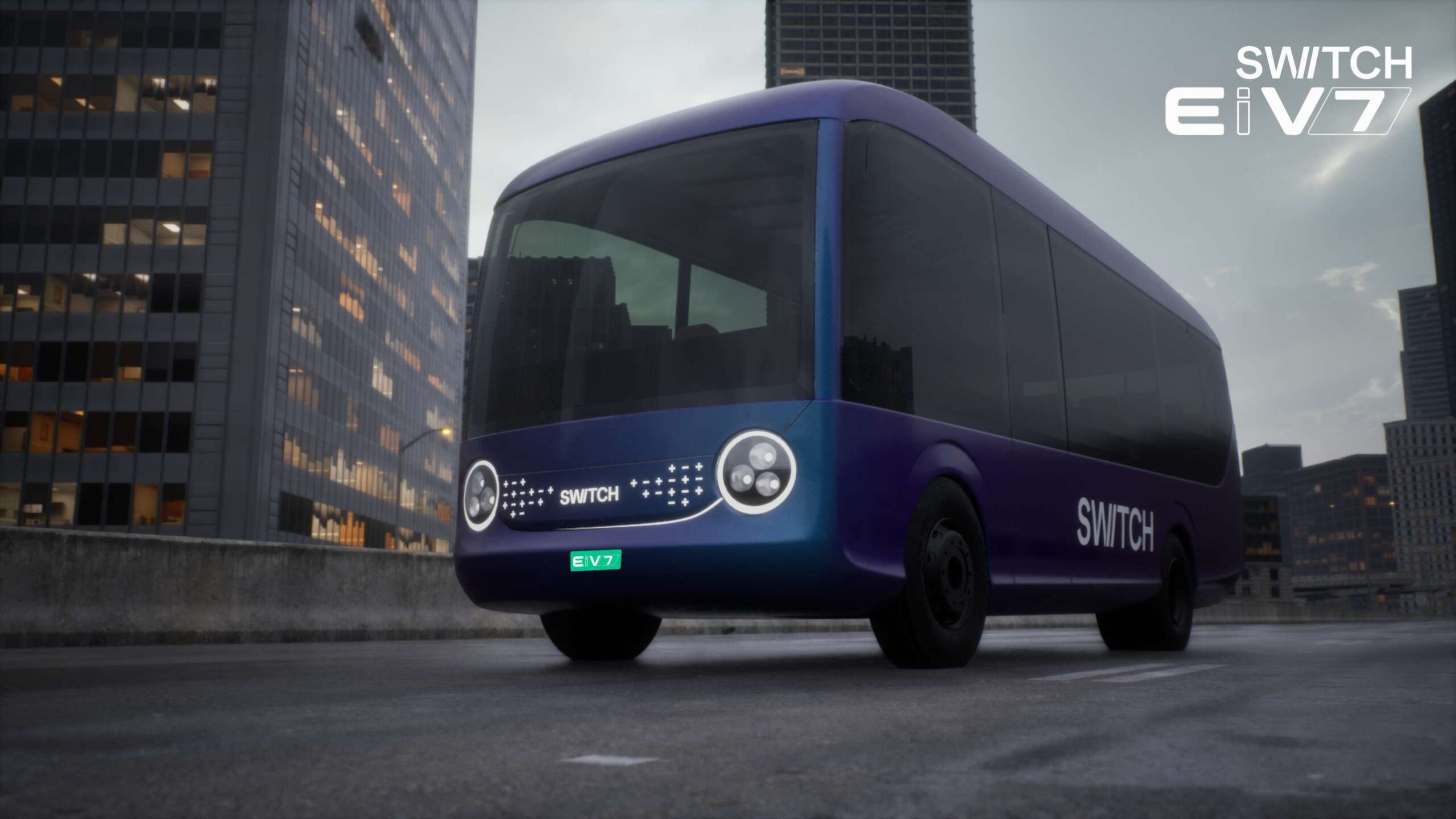 SWITCH EiV 7 Electric Bus Unveiled at Auto Expo 2023 • TechVorm