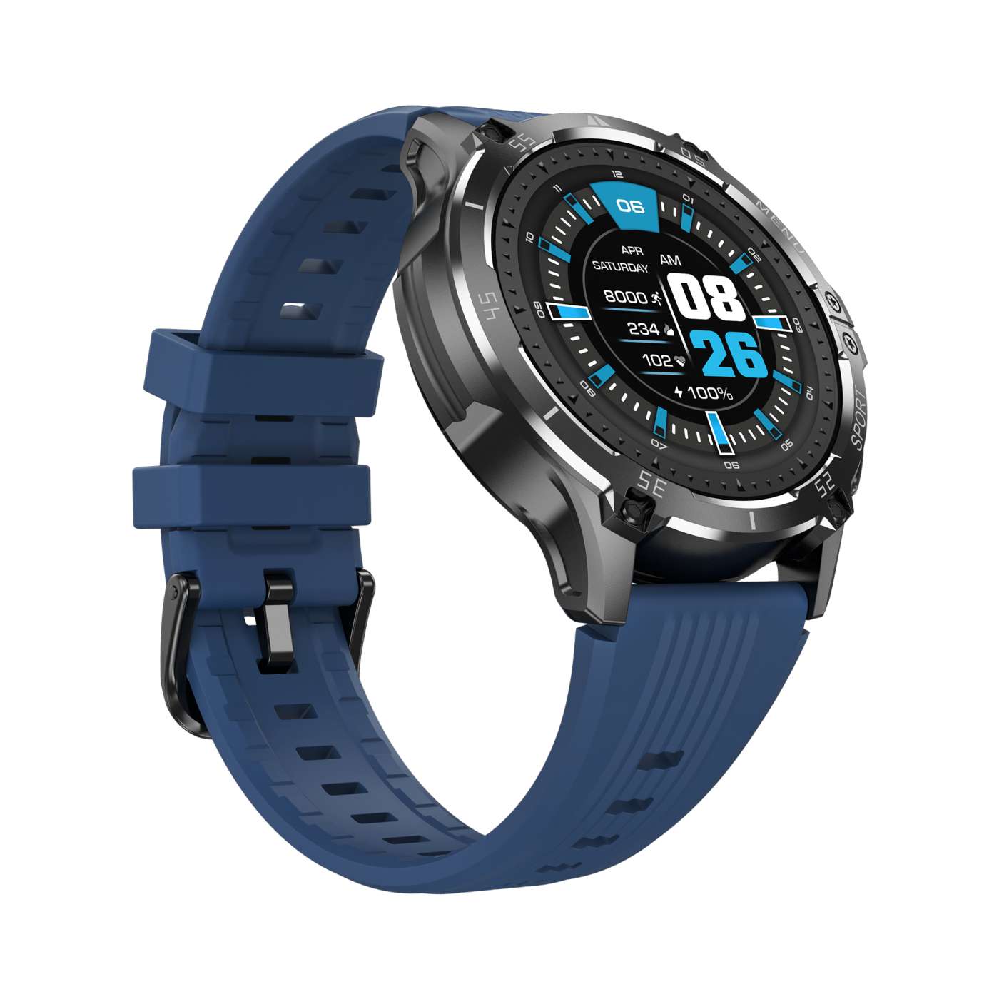 Noisefit Force Plus Rugged Round Dial Smartwatch Launched At Inr 3999 • Techvorm 5654