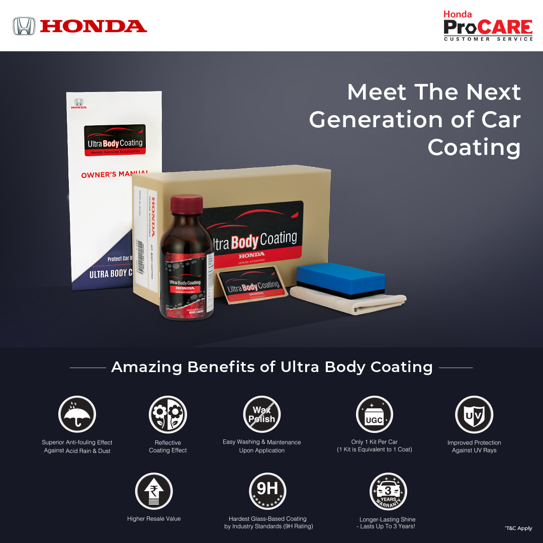 Coating On Honda Cars