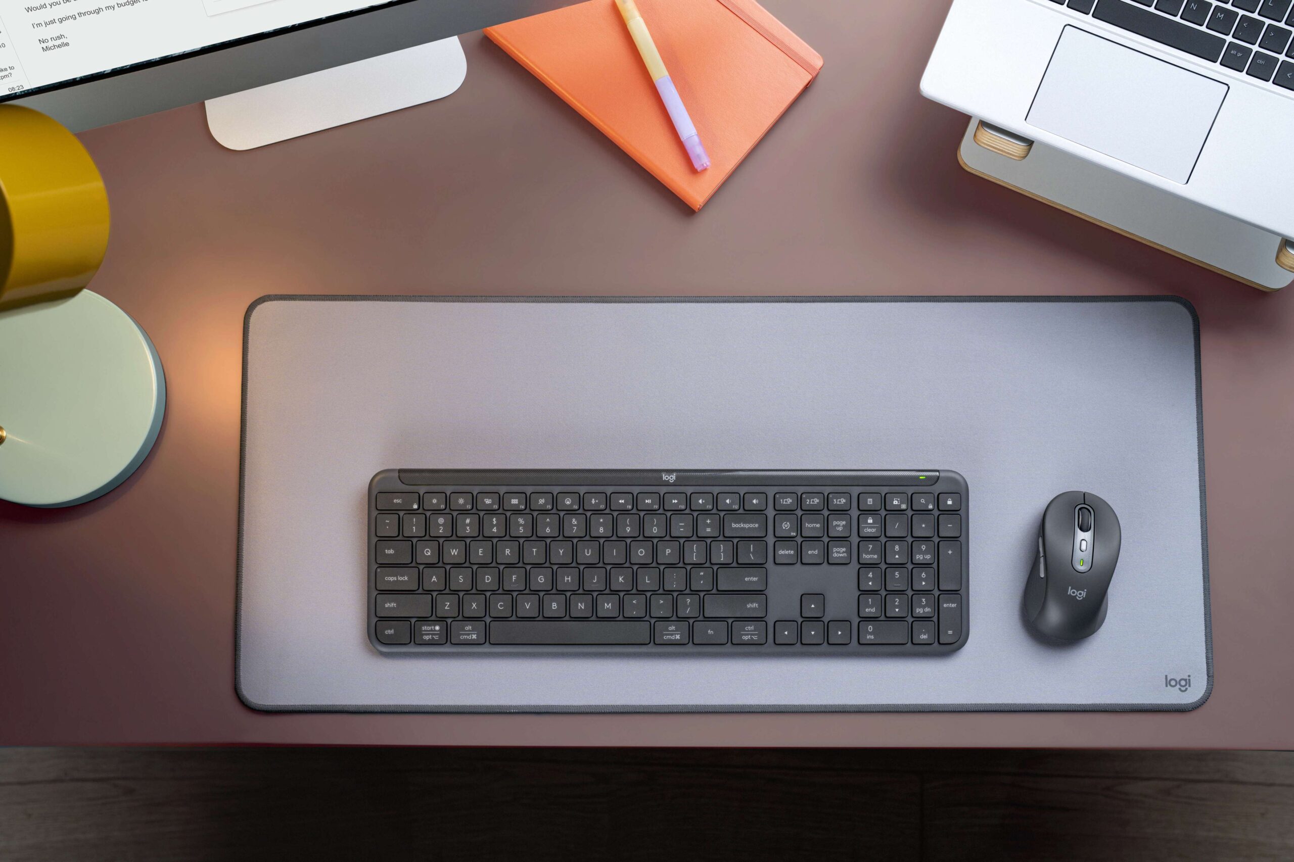 Logitech Signature Slim K950 Wireless Keyboard and Signature Slim Combo ...